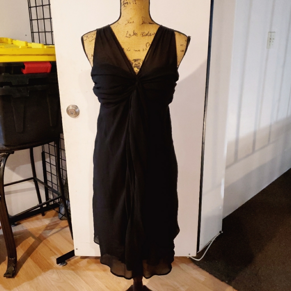 Motherhood maternity small black dress